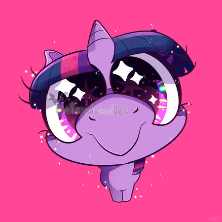 Fan Art: Twilight Sparkle (based off the IDW comics)