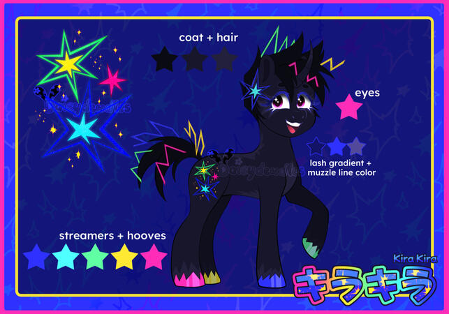 OC Reference Sheet: Kira-Kira