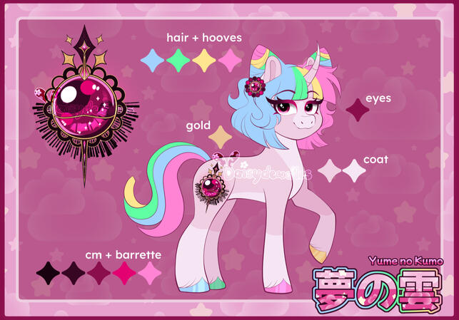 OC Reference Sheet: Yume no Kumo